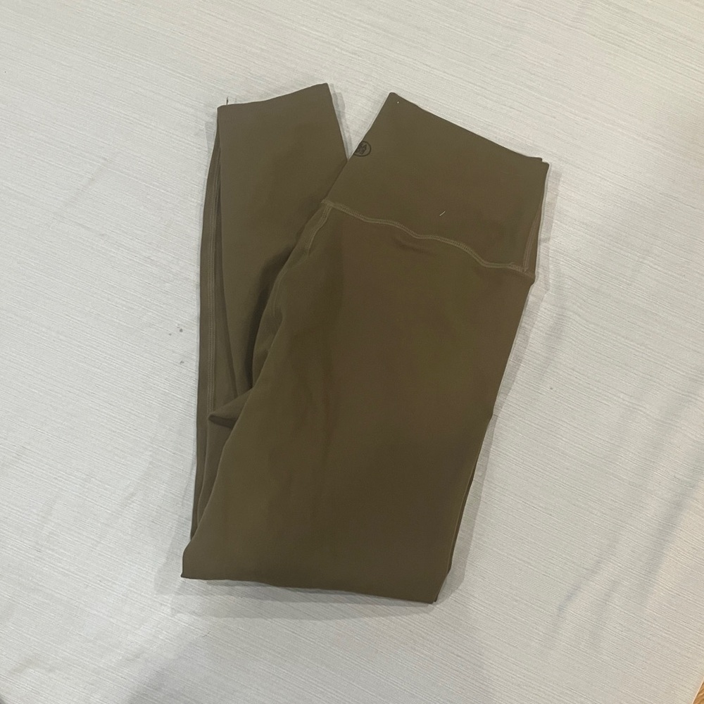 Olive Green Women's Leggings